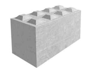 Картинка Блок бетонний Лего блок 1200*600*600