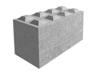 Картинка Блок бетонний Лего блок 1600*800*800
