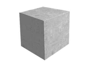 Картинка Блок бетонный Лего блок 600*600*600 верхний