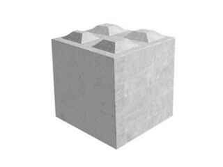 Картинка Блок бетонний Лего блок 600*600*600