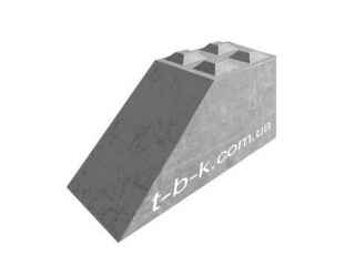 фото Угол бетонный Лего  1200*600*600/45