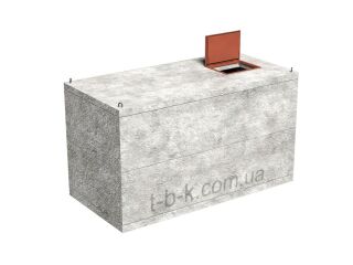 Погріб БСВ 5,0×2,5×2,5м